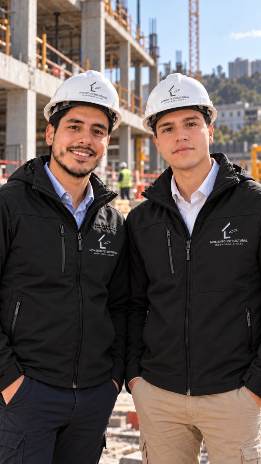 Christopher Arredondo y Matías Mena - Fundadores de Momento Estructural